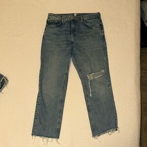 Topshop Straight Jeans